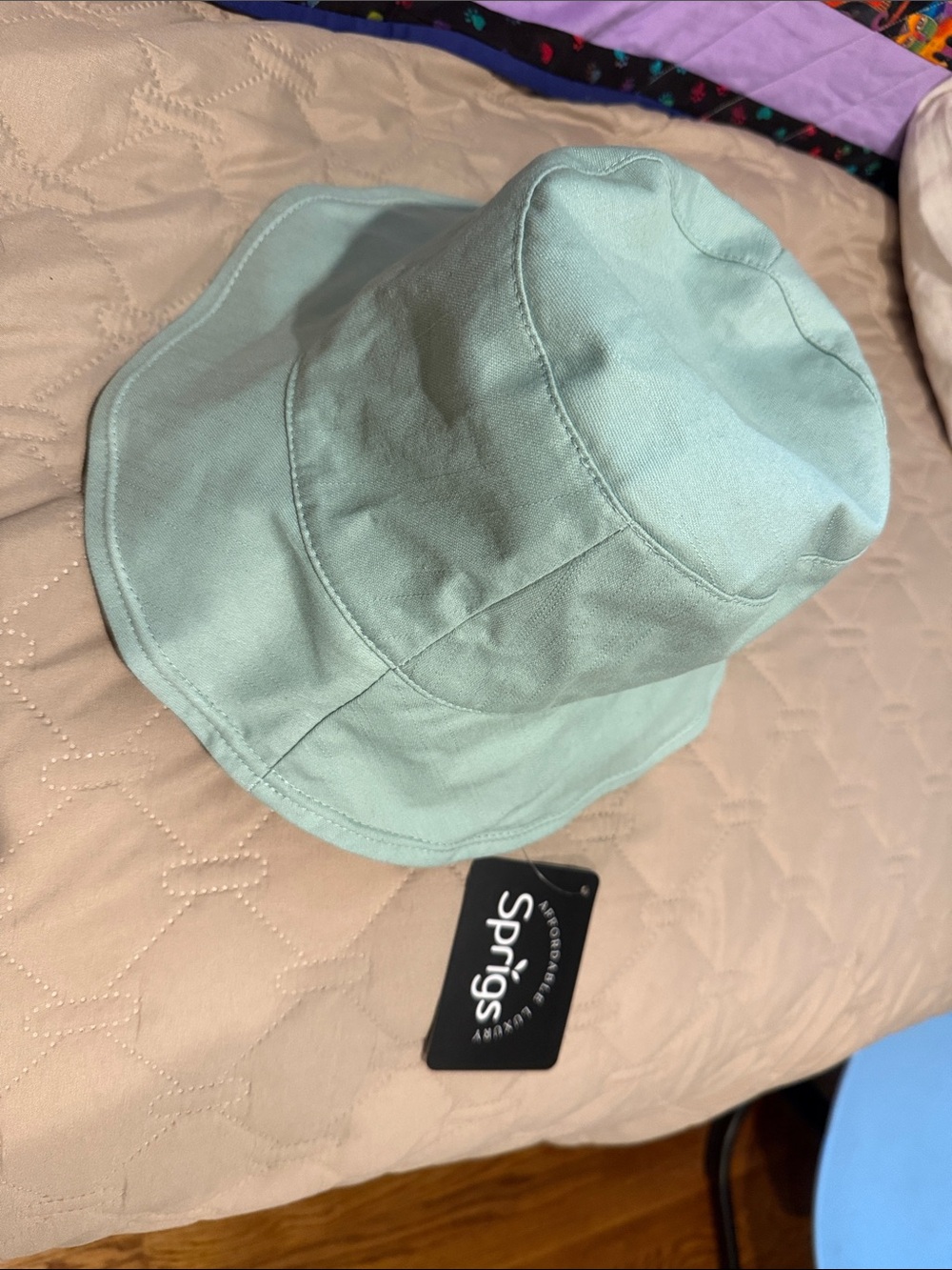 Sprigs Mint Green Women's Bucket Hat